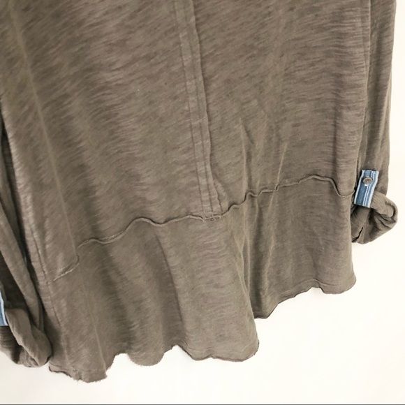 Anthropologie Meadow Rue Cuoco Henley Top Sz S - Picture 6 of 10